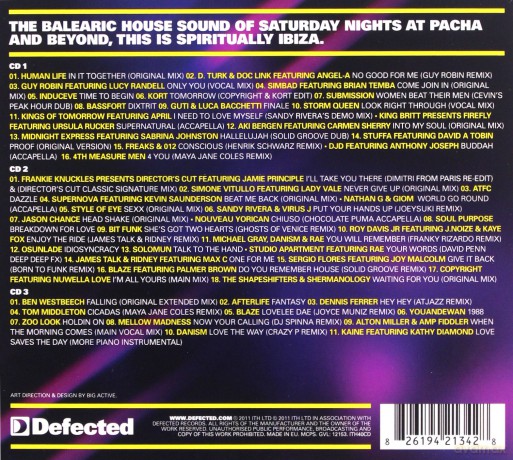 Defected in the House Ibiza 2011 [3CD]