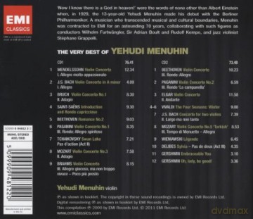 Yehudi Menuhin: The Very Best Of [2CD]