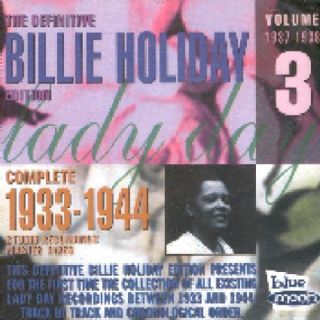Billie Holiday: Definitive Vol.3 1937-38 [CD]
