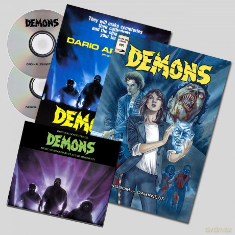 Claudio Simonetti: Demons 1 Remixed + Ost + Book [3CD]