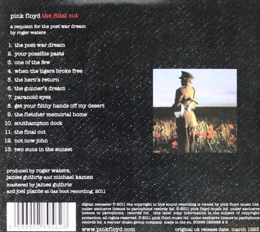 Pink Floyd: Final Cut (2011) (ecopack) [CD]