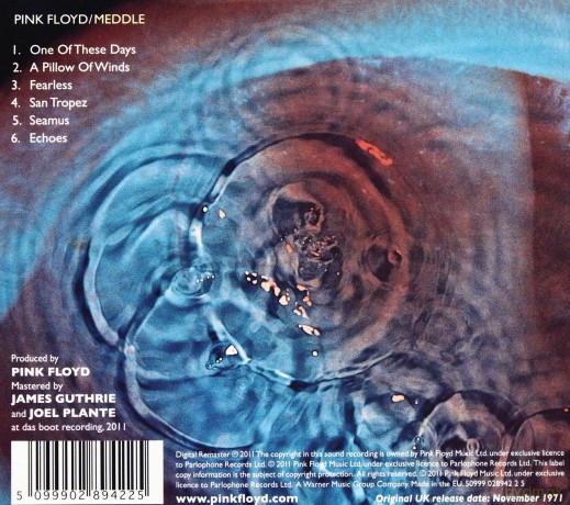 Pink Floyd: Meddle (2011) (ecopack) [CD]