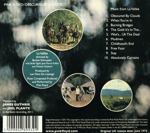 Pink Floyd: Obscured By Clouds (2011) (ecopack) [CD]