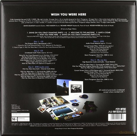 Pink Floyd: Wish You Were Here (2011) - Immersion [2CD]+[2DVD]+[Blu-Ray]