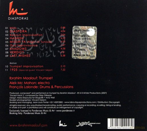 Ibrahim Maalouf: Diasporas [CD]