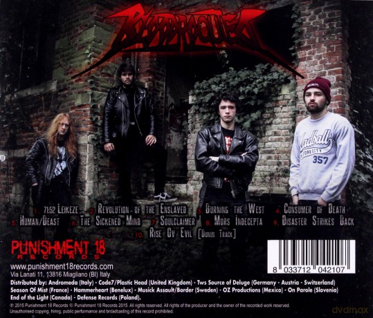 Bloodrocuted: Disaster Strikes Back [CD]