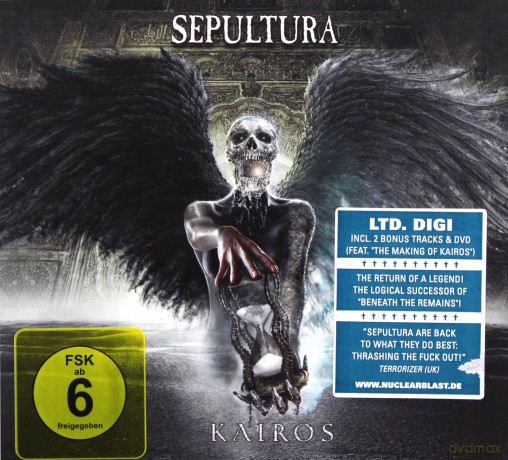 Sepultura: Kairos (digipack) [CD]+[DVD]