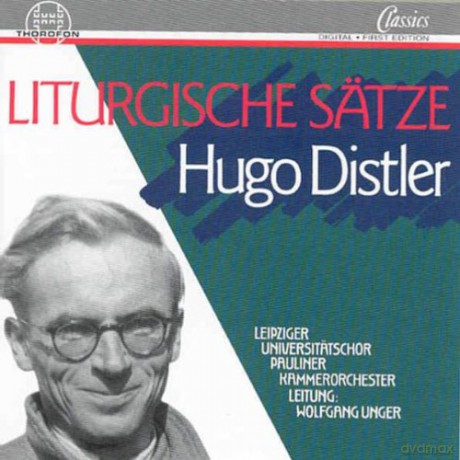 H. Distler: Distler: Liturgical Songs [CD]