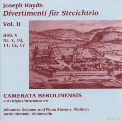 Josef Haydn: Divertimenti fuer String Trio 2 [CD]