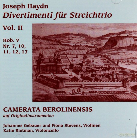 Josef Haydn: Divertimenti fuer String Trio 2 [CD]