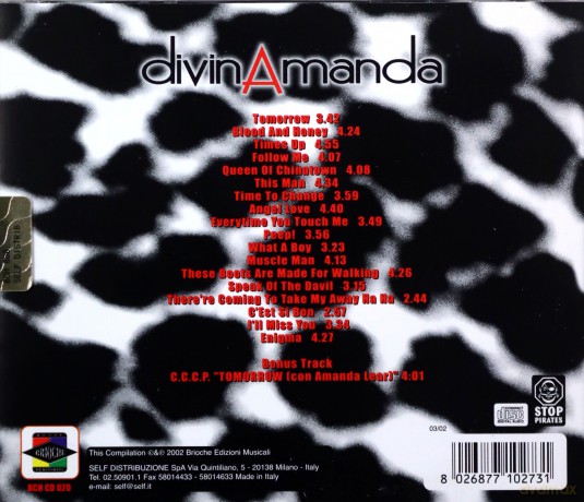 Amanda Lear: Divin Amanda [CD]