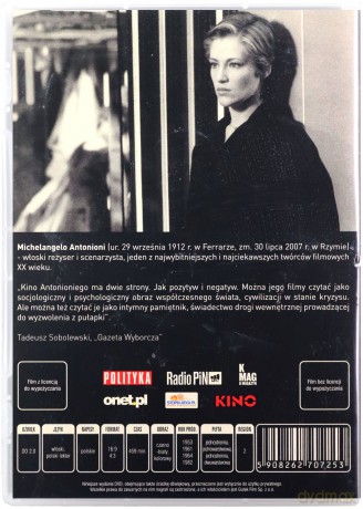 Kolekcja Michelangelo Antonioni 2 [BOX] [4DVD]