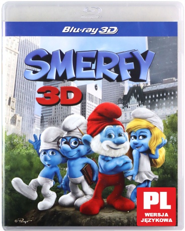 Smerfy film pełnometrażowy 3D [Blu-Ray 3D]