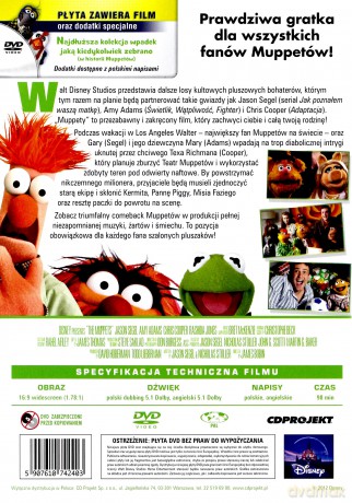 Muppety (2011) (Disney) [DVD]