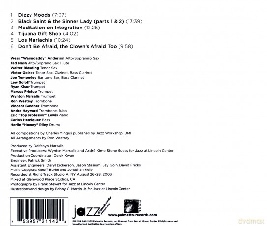 Lincoln Center Jazz Orchestra: Don't Be Afraid [CD]
