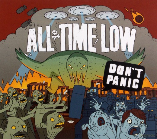 All Time Low: Don't Panic [CD]