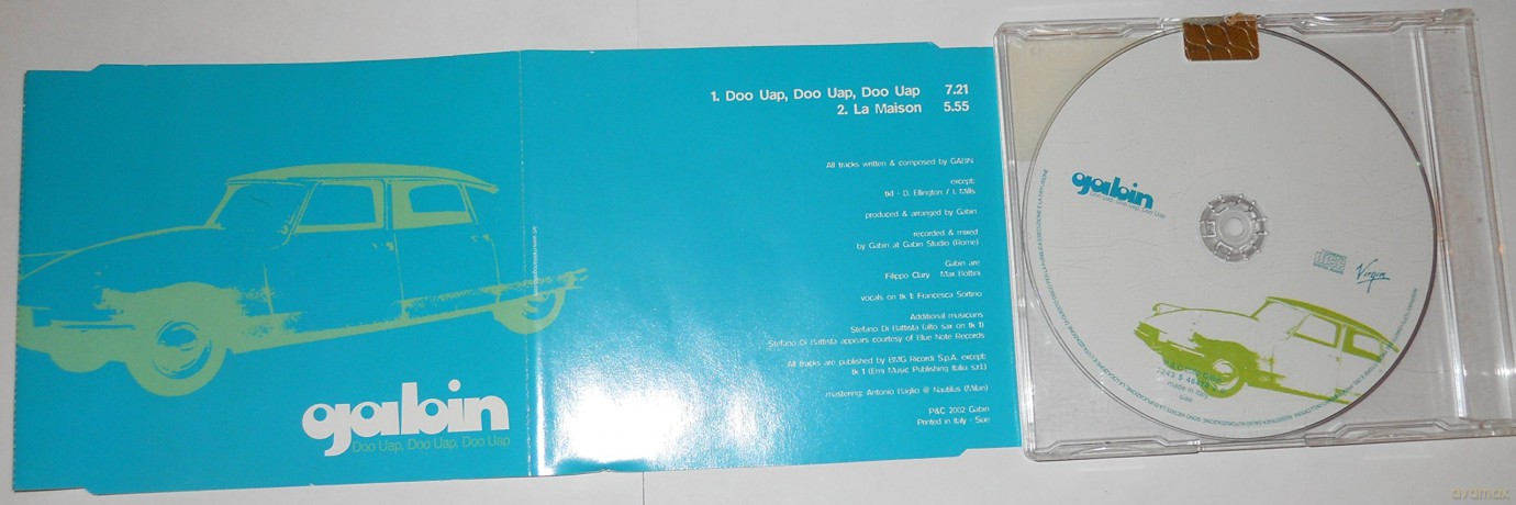 Gabin: Doo Uap, Doo Uap, Doo Uap/la Maison [CD]