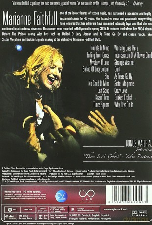 Marianne Faithful: Live In Hollywood [DVD]