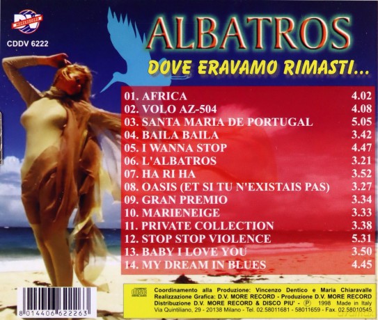 Albatros: Dove Eravamo Rimasti [CD]