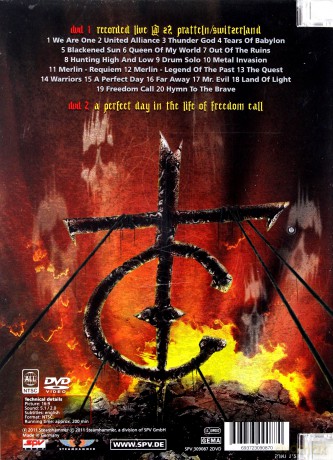 Freedom Call: Live In Hellvetia [2DVD]