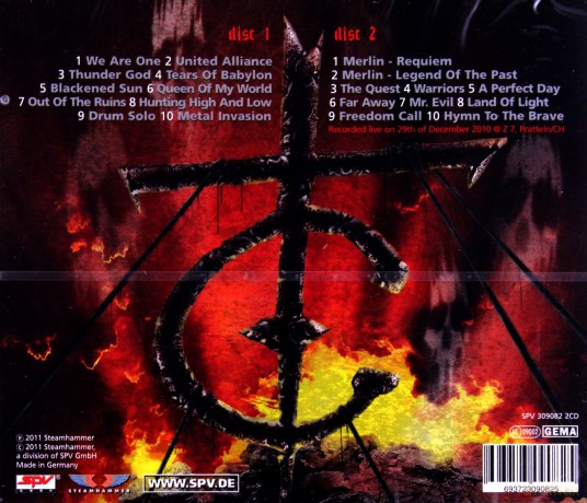 Freedom Call: Live In Hellvetia [2CD]