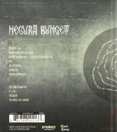 Negura Bunget: Focul Viu (digipack) [2CD]