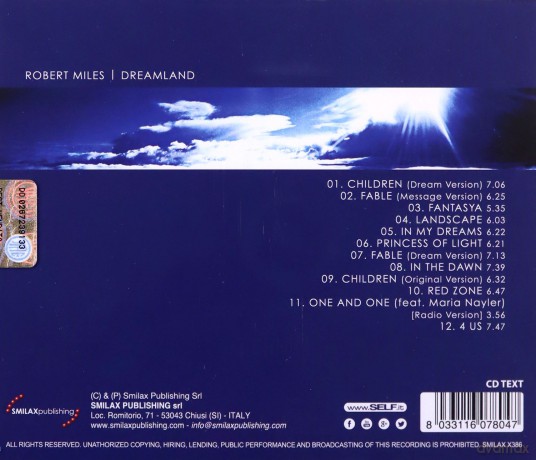 Robert Miles: Dreamland [CD]