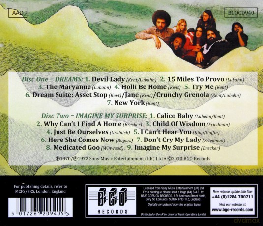 Dreams: Dreams/Imagine My Surpris [2CD]