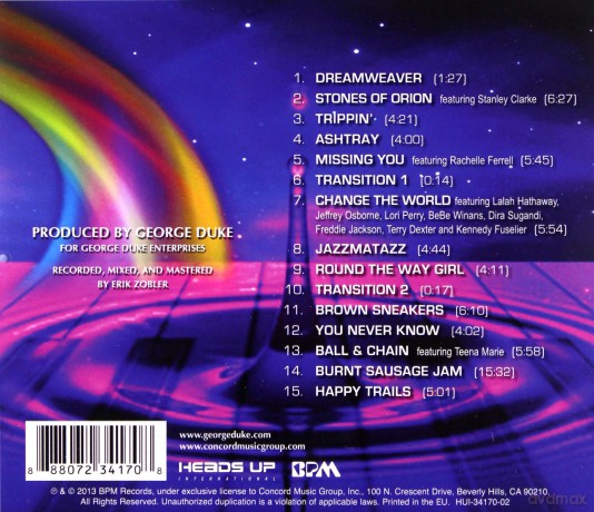 George Duke: Dreamweaver [CD]