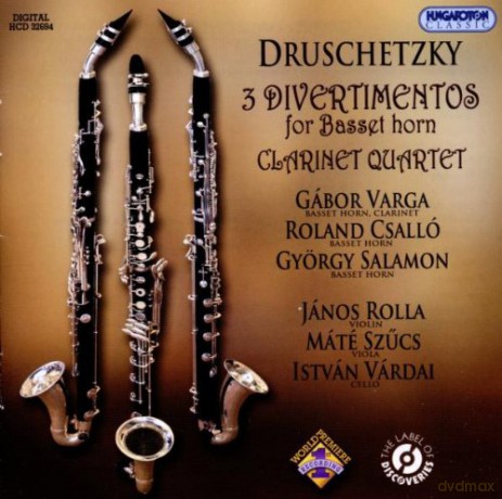 Varga: Druschetzky: 3 Divertimentos for Basset Horn [CD]
