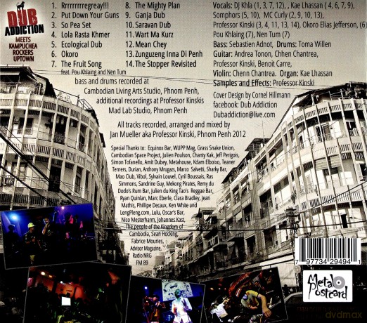 Dub Addiction: Dub Addiction Meets Kampuchea Rockers Uptown [CD]