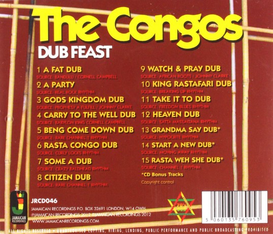 The Congos: Dub Feast [CD]