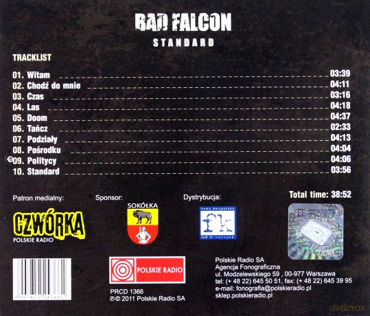 Bad Falcon: Standard [CD]