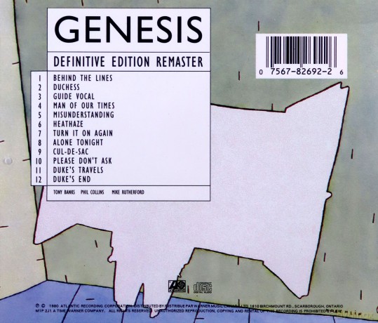 Genesis: Duke [CD]
