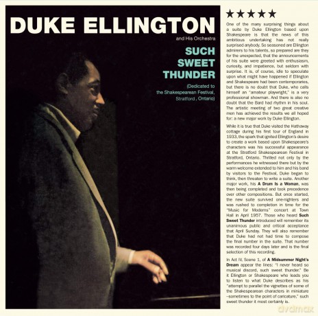 Duke Ellington: Duke Ellington - Such Sweet Thunder [CD]