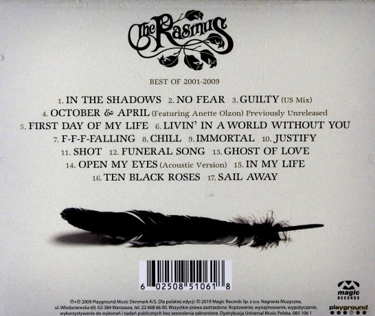 The Rasmus: Best Of 2001-2009 [CD]