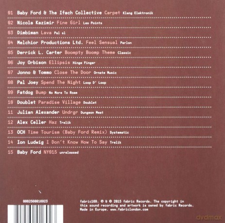 Baby Ford: Fabric 85: Baby Ford [CD]