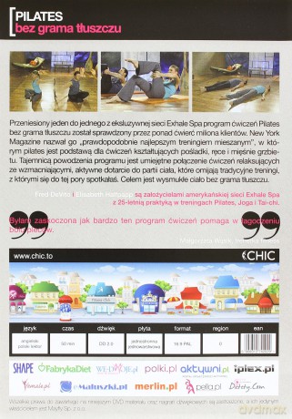 Chic - Pilates Bez Grama Tłuszczu [DVD]