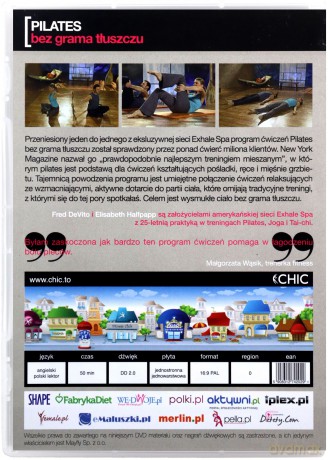 Chic - Pilates Bez Grama Tłuszczu [DVD]