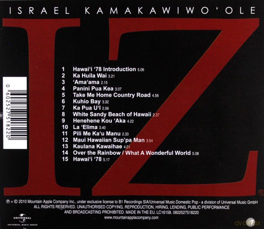 Israel Kamakawiwi'Ole: Facing Future [CD]