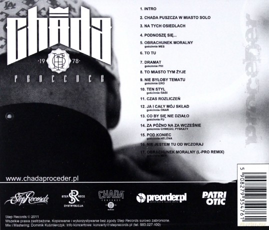 Chada: Proceder Plus [CD]
