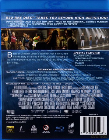 Rent [Blu-Ray]