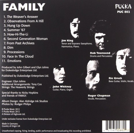 Family: Family Entertainment [CD]