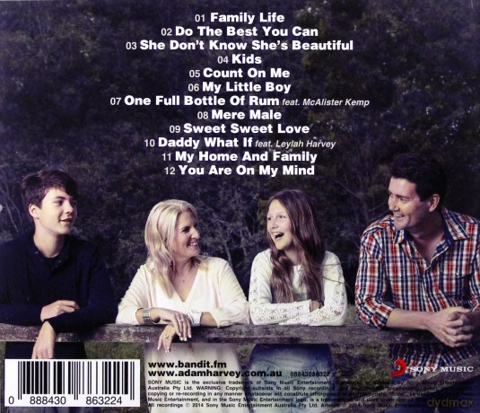 Adam Harvey: Family Life [CD]