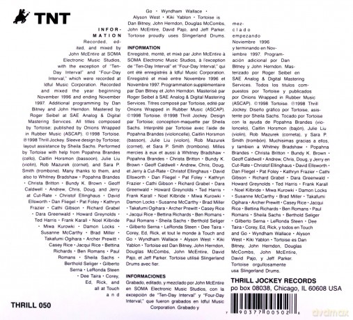 Tortoise: Tnt [CD]