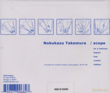 Takemura, Nobukazu: Scope [CD]