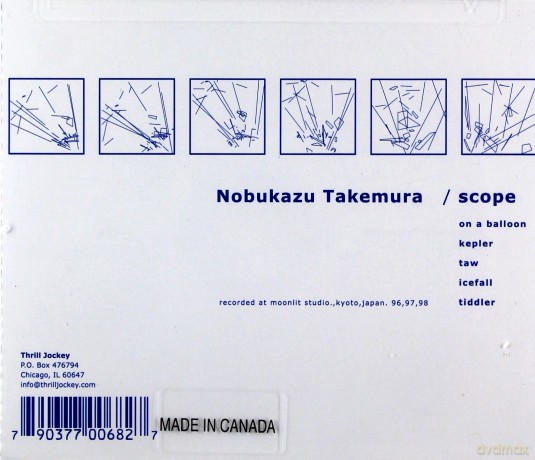 Takemura, Nobukazu: Scope [CD]