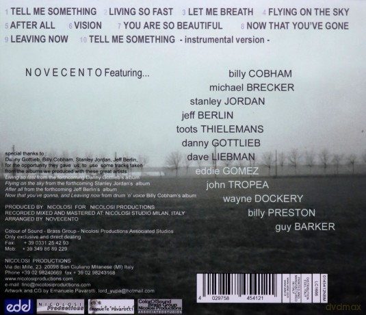 Novecento: Featuring [CD]