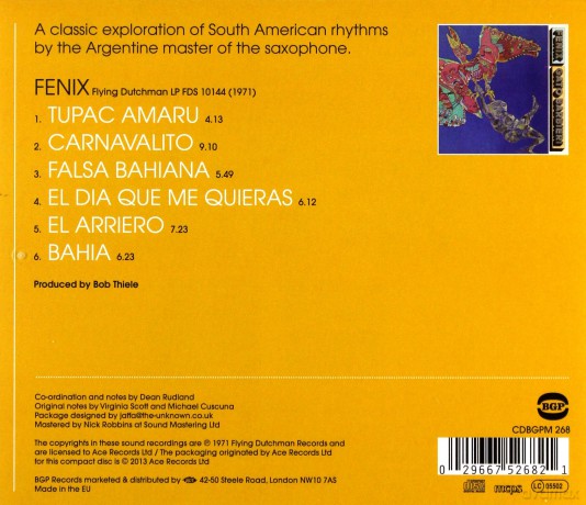 Gato Barbieri: Fenix [CD]