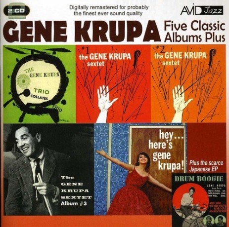 Gene Krupa: Five Classic Albums Plus [2CD]